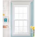 Fertikale glide dûbele single-sided glêzen sash